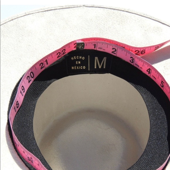 Handmade wide brim hat made in Mexico hand painted - Picture 15 of 15